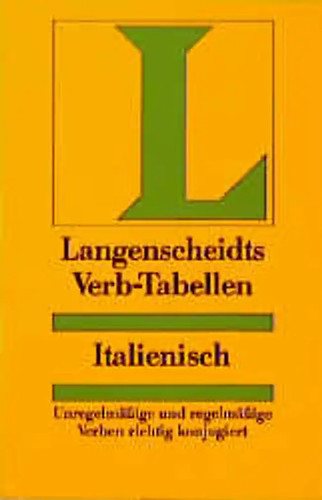 Langenscheidt verb tabellen - langenscheidt, verb-tabellen