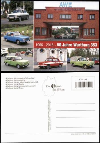 Wartburg mehrbild a - mehrbild-ak, u.a