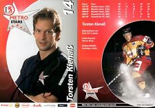 TORSTEN KIENAß Autogramm AK Autogrammkarte Eishockey DEG Metro Stars 2002-03