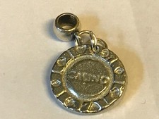 Poker Chip TG254 Charm mit 5 mm Loch passt Charm Armband   