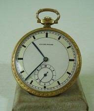 Antike seltene Taschenuhr Vergoldet ANCRE Suisse um 1920