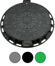 Kanaldeckel Kunstoffdeckel Schachtdeckel DN600 Gully Brunnendeckel schacht