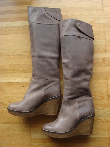 Damen lederstiefel serafini - damen,