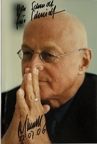 Peter schmidt signiert - schmidt, foto