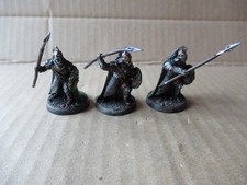 GW Herr der Ringe - 3 königliche Wachen von Rohan - bemalt - Zinn -