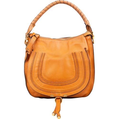 Chloé leather marcie hobo - leather,