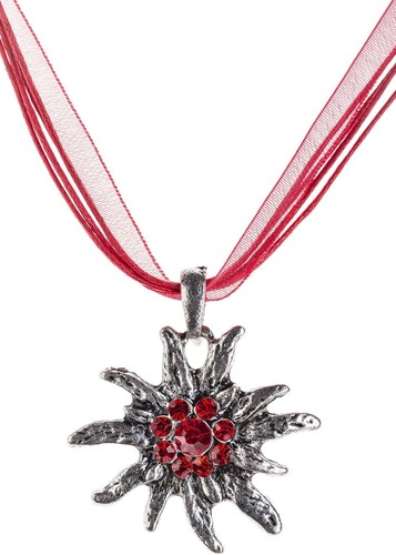 Trachtenhalskette mit strass - mit,