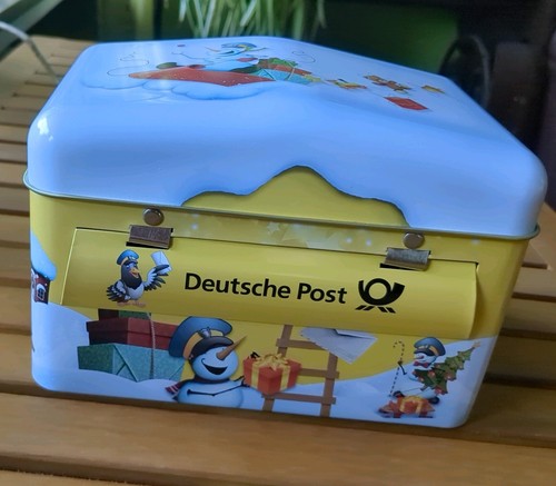 Blechdose briefkasten - blechdose,