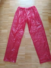 PVC Hose lang rot semi-transparent Gr. M