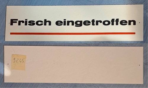 Ddr konsum schild werbung - ddr, ho