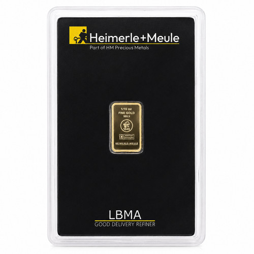 Goldbarren 999 9 - 1/10,