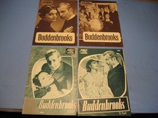 IFB-NF Konvolut 4x Filmprogramme.Die Buddenbroocks  1950-60.Jahre-Stars