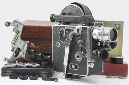 Bolex h16 movie camera with - camera,