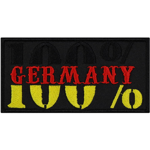 Aufnäher 100 germany - aufnäher:,