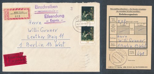 Ddr nr 2198 - 2198, auf