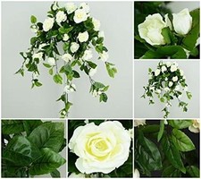 Efeuranke Kunstblumen Girlande