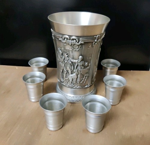 Zinn krug becher mit - zinn,