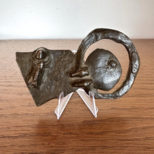 Abstrakte Bronze Skulptur