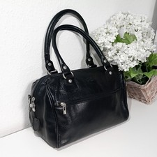 NP: 400€ Vintage Echtleder Handtasche aus Italien Rarität mit Stil Handgefertigt