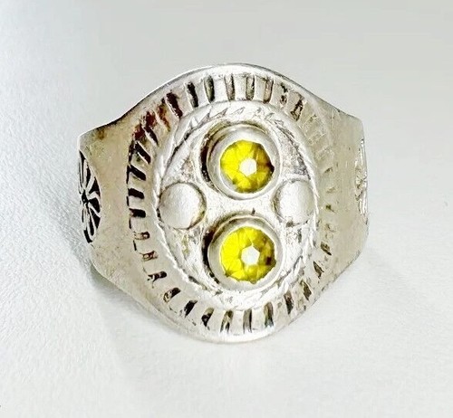 Vintage ring aus 875er - vintage-ring, silber