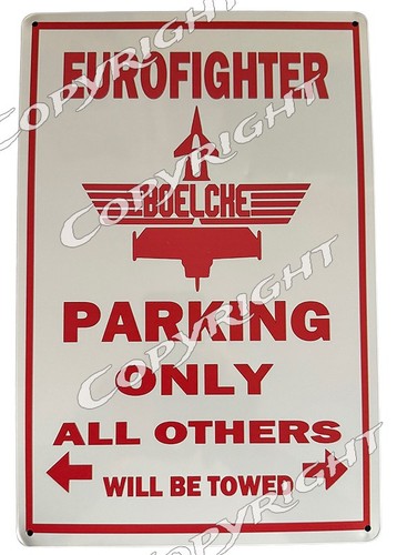 Blechschild eurofighter - blechschild,