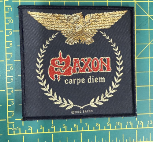 Saxon carpe diem woven - carpe, sew