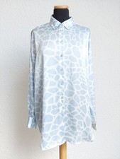 Blau weiß Flecken Punkte