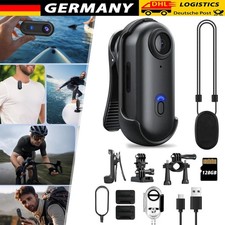 Mini Action Kamera 4K 30FPS 30M Wasserdicht 128G WiFi Action Cam Helmkamera DHL