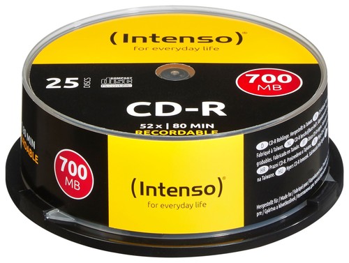 Intenso 700mb cd - intenso, cd-rohlinge