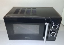 Severin MW 9272 Mikrowelle schwarz neu B Ware