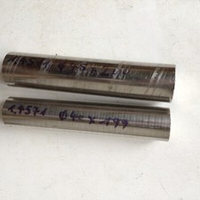 1.4571  V4A  D40x199mm + D45x200mm, Edelstahl Rundmaterial VA