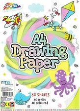 80 Blatt A4 Zeichenbuch 40