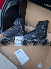  inline skates, Neuwertig ,Farbe Schwarz Blau Marke Story, Größe 41u, Marke 