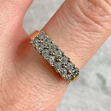 Diamant 15ct ring 9ct - diamant, 0,15ct