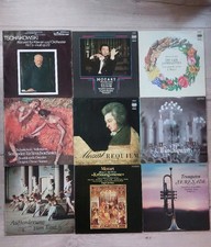 Schallplatten Konvolut 9x