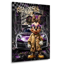 Acryl-Glas Bild Minnie Mouse