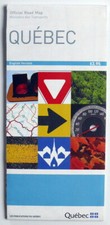 Reisekarte, Quebec (Kanada)