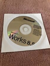 Microsoft Works 8.5 mit Lizens , neue , ungeoffnet!