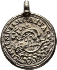 Sankt Georg Amulett Jeton