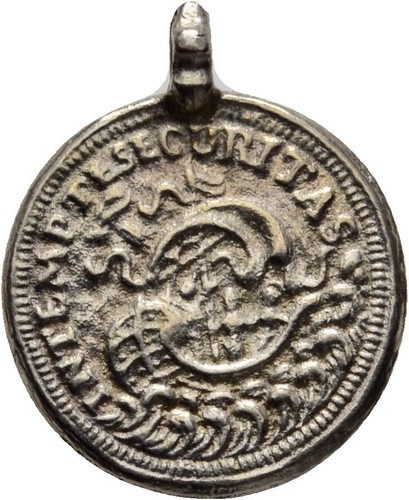Sankt georg amulett jeton - amulett,
