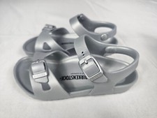Birkenstock Rio EVA Narrow Fit Riemensandalette silver Gr. 30-32