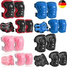 6Stk Schonerset Kinders Protektoren Skate Inliner Schutzausrüstung Knieschoner