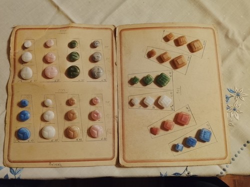 Vintage knopfsammlung - vintage,