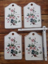 4 Frühstücksbrettchen Villeroy & Boch   Botanica