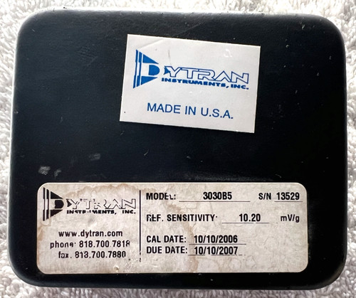 Dytran accelerometer 3030b5 - accelerometer,
