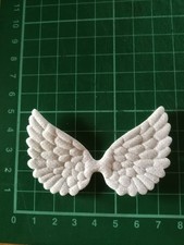 10 x Schutzengel-Flügel weiß