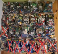 LEGO-Teile sortiert und