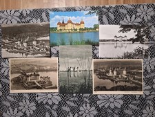 Sammlug 18 Alten Postkartem Mit Schloss Moritzburg