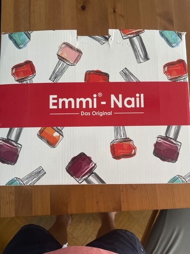 Nagelset mit lampe - nagelset,