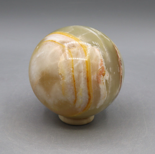 Onyx marmor aragonit kugel - aragonit, ca